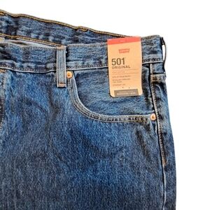 Levi's Men's Blue Jeans NEW Size 42 x 34 501 Straight Leg
